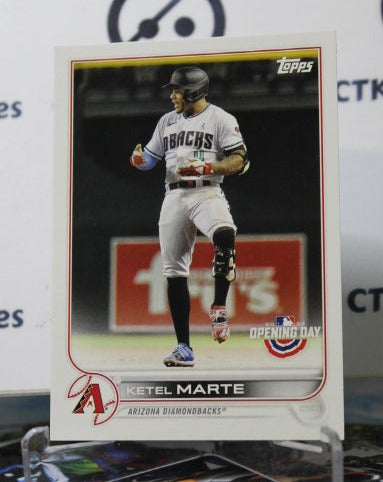 2022 TOPPS BASEBALL KETEL MARTE # 217 OPENING DAY ARIZONA DIAMONDBACKS