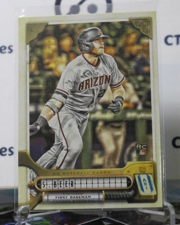 2022 TOPPS BASEBALL GYPSY QUEEN SETH BEER # 134 ROOKIE  ARIZONA DIAMONDBACKS