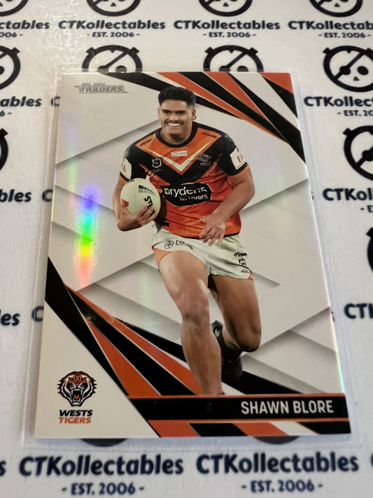 2024 NRL Traders Pearl special Parallel -PS 147 Shawn Blore West Tigers