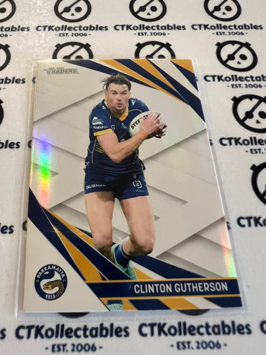 2024 NRL Traders Pearl special Parallel -PS 094 Clinton Gutherson Parramatta Eels