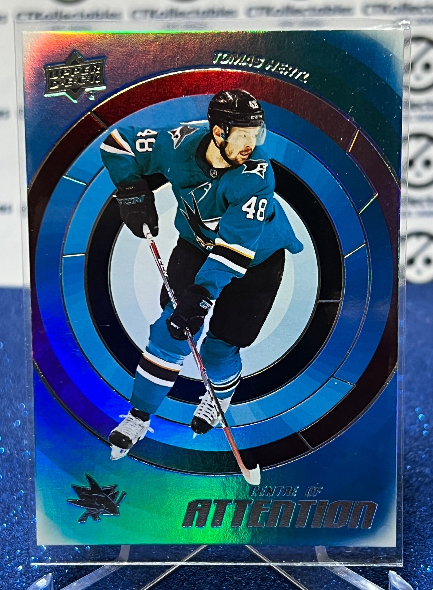 2022-23 UPPER DECK TOMAS HERTL # CA-20  SAN JOSE SHARKS  HOCKEY CARD