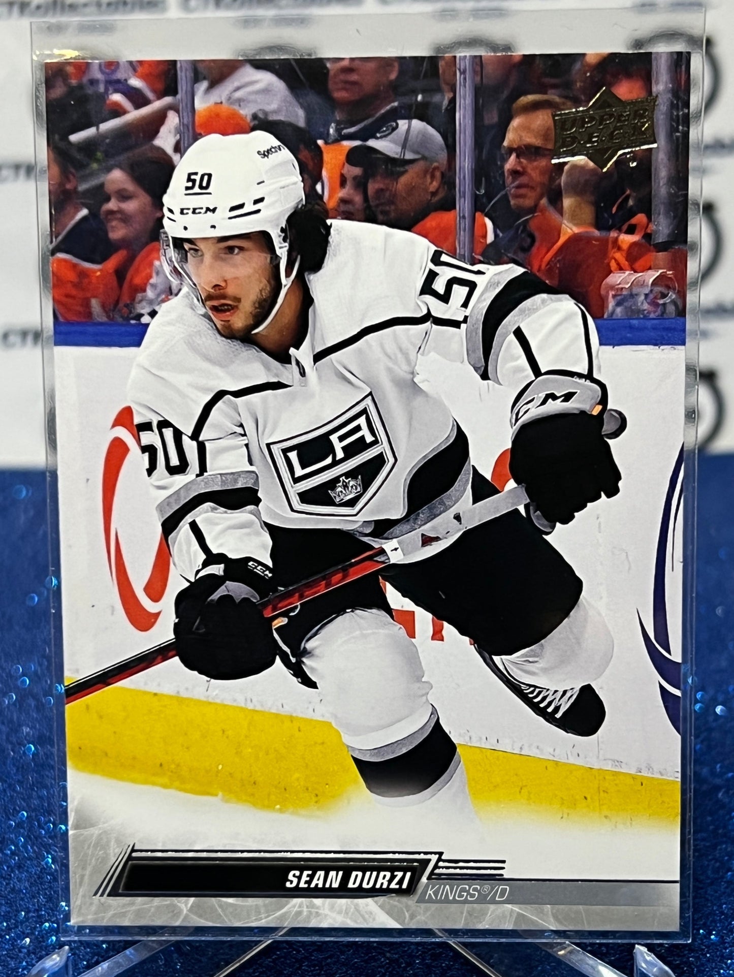 2022-23 UPPER DECK SEAN DURZI # 83 ROOKIE L A KINGS  HOCKEY CARD