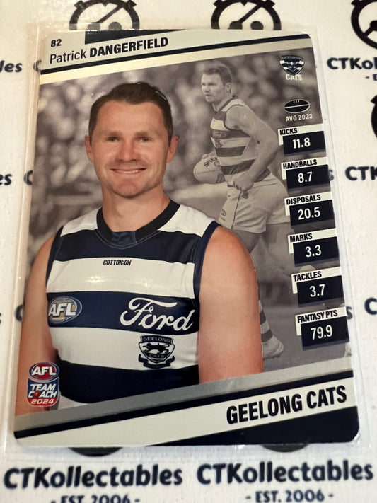 2024 AFL Teamcoach 82 Patrick Dangerfield Geelong