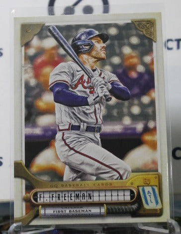 2022 TOPPS GYPSY QUEEN BASEBALL FREDDIE FREEMAN  # 143 ATLANTA BRAVES