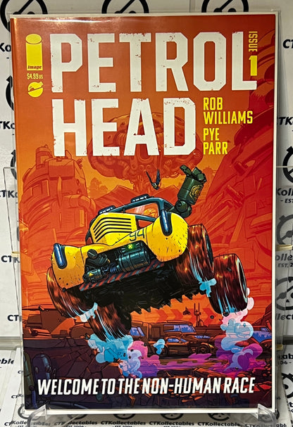 PETROL HEAD # 1  WELCOME TO THE NON-HUMAN RACE VARIANT IMAGE COMIC BOOK 2023