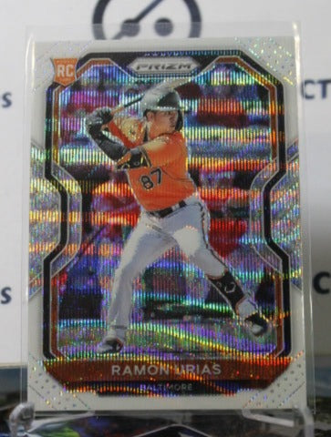 2021 PANINI  PRIZM BASEBALL RAMON URIAS # 31 PRIZM ROOKIE BALTIMORE ORIOLES