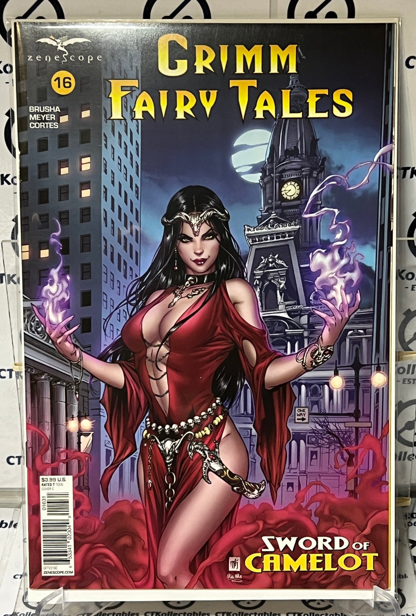 GRIMM FAIRY TALES # 16 SWORD OF CAMELOT VARIANT C ZENESCOPE NM COMIC BOOK  2021