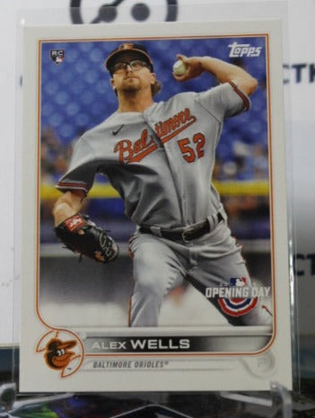 2022 TOPPS OPENING DAY BASEBALL ALEX WELLS # 23 BALTIMORE ORIOLES