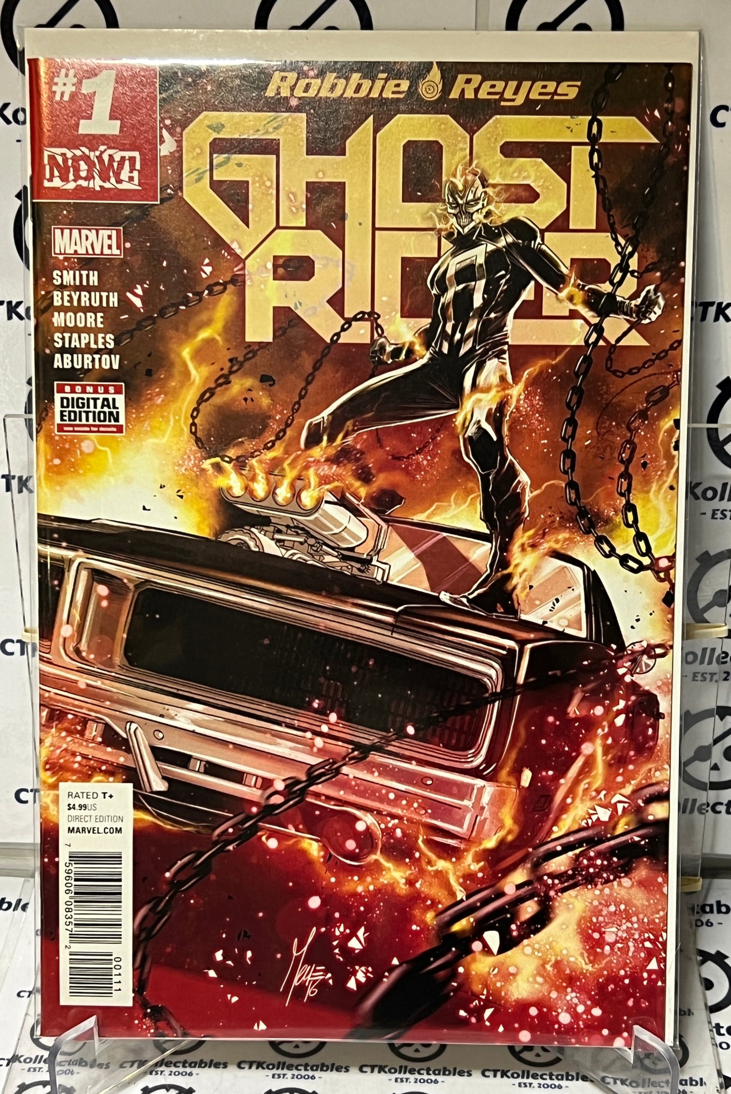 GHOST RIDER # 1   ROBBIE REYES COMIC BOOK NM  MARVEL 2017