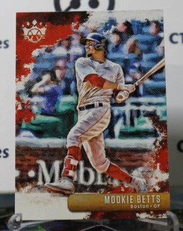 2019 PANINI DIAMOND KINGS MOOKIE BETTS # 95 BOSTON RED SOX  BASEBALL