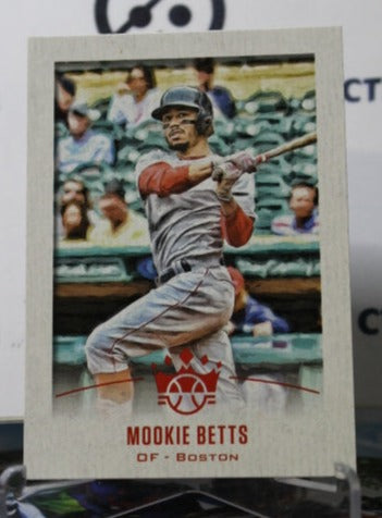 2019 PANINI DIAMOND KINGS MOOKIE BETTS # DK02-MB CROWNING MOMENT  BOSTON RED SOX  BASEBALL