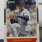 2021 PANINI DONRUSS PEDRO MARTINEZ # 237  RETRO  BOSTON RED SOX BASEBALL