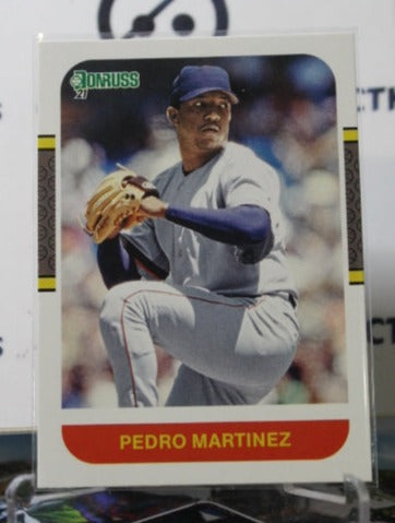 2021 PANINI DONRUSS PEDRO MARTINEZ # 237  RETRO  BOSTON RED SOX BASEBALL