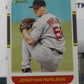 2021 PANINI DONRUSS JONATHAN PAPELBON # 243  RETRO  BOSTON RED SOX BASEBALL