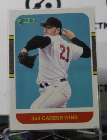 2021 PANINI DONRUSS ROGER CLEMENS # 236  BOSTON RED SOX 354 CAREER WINS BASEBALL