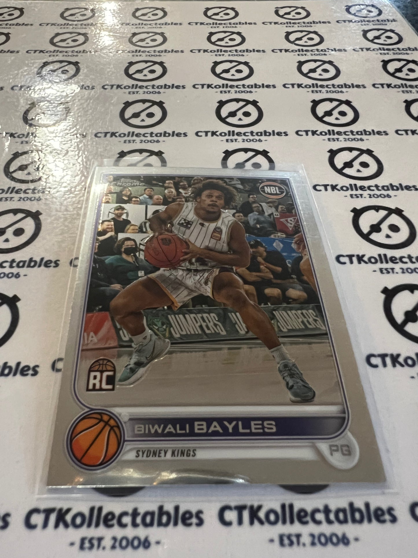 2022-23 Topps NBL Chrome #80 Biwali Bayles RC Sydney Kings