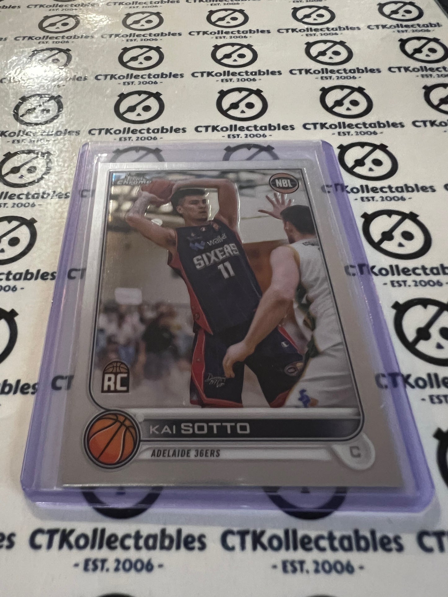 2022-23 Topps NBL Chrome #10 Kai Sotto RC Adelaide 36ERS