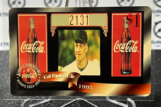 1996 COCA-COLA  $1 SPRINT PHONE CARD # 5 ALWAYS COLLECTABLE ISSUED 4/96 NM CAL RIPKEN JR. BASEBALL