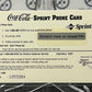 1996 COCA-COLA  $1 SPRINT PHONE CARD # 10 ALWAYS COLLECTABLE ISSUED 4/96 NM ARMED FORCES 1943 AD