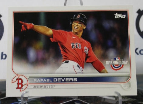 2022 TOPPS OPENING DAY RAFAEL DEVERS # 213  BOSTON RED SOX BASEBALL