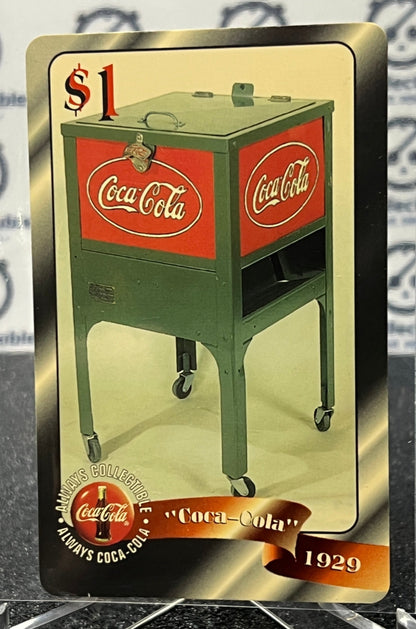 1996 COCA-COLA $1 SPRINT PHONE CARD # 38 ALWAYS COLLECTABLE ISSUED 4/96 NM COKE AD 1929