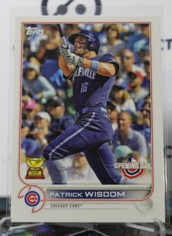 2022 TOPPS OPENING DAY PATRICK WISDOM # 131 ALL STAR ROOKIE CHICAGO CUBS  BASEBALL