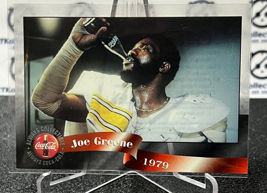 1996 COCA-COLA SPRINT CELL CARD JOE GREENE # 1 ALWAYS COLLECTABLE  NFL GRIDIRON