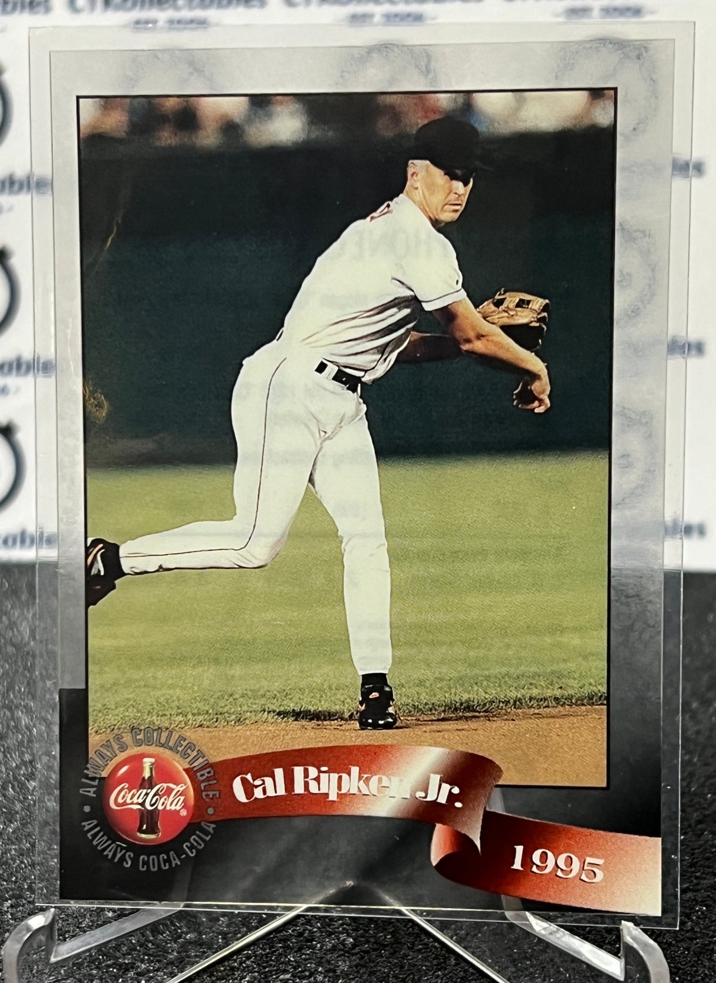 1996 COCA-COLA  SPRINT CELL CARD CAL RIPKEN JR # 4 ALWAYS COLLECTABLE BASEBALL