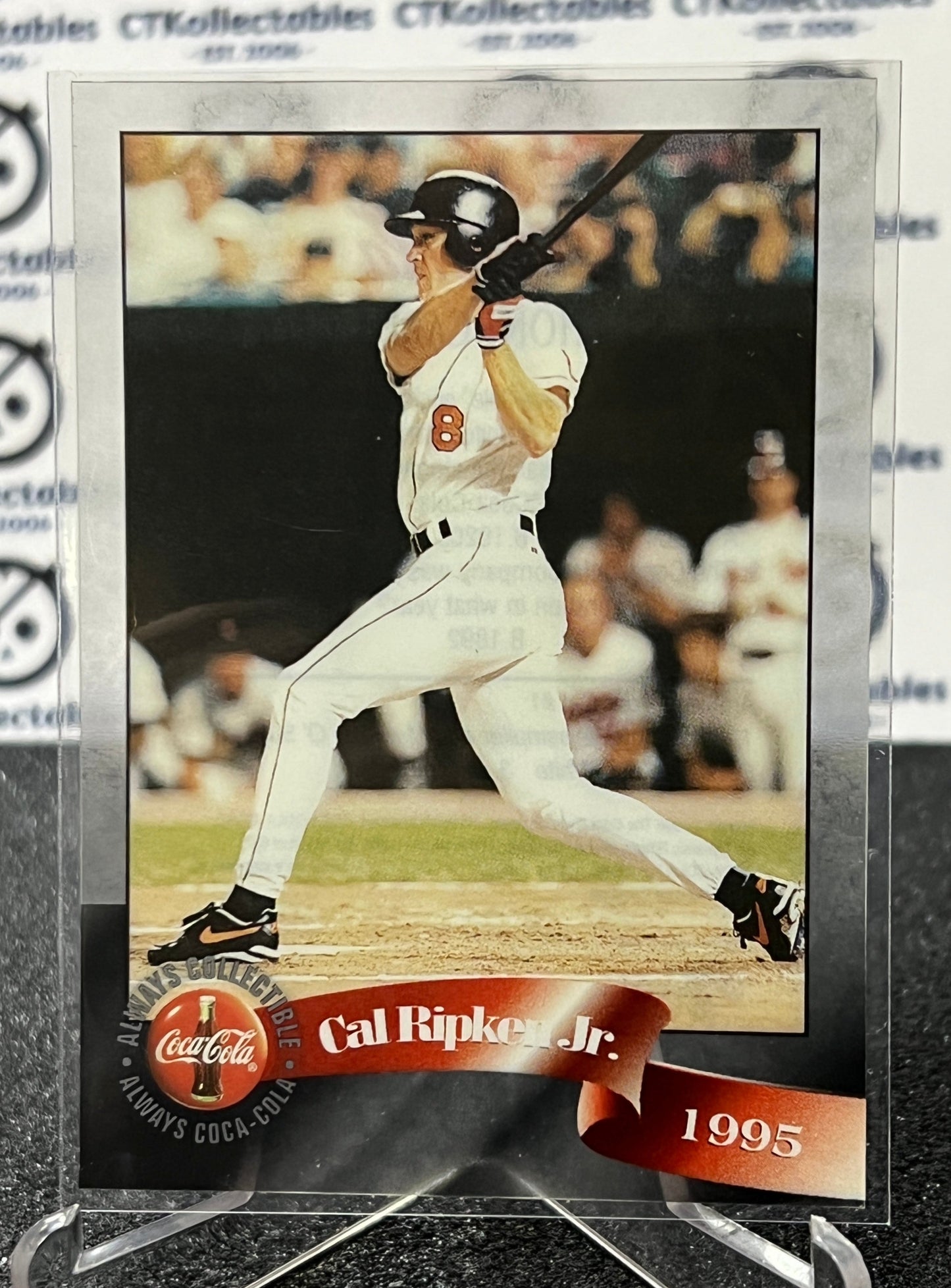 1996 COCA-COLA  SPRINT CELL CARD CAL RIPKEN JR # 3 ALWAYS COLLECTABLE BASEBALL