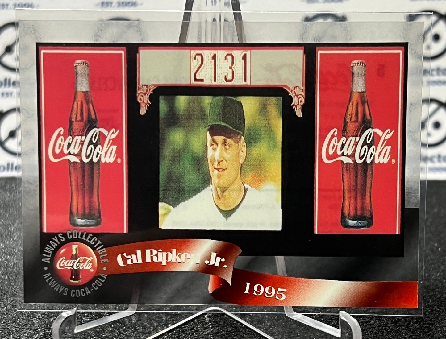 1996 COCA-COLA  SPRINT CELL CARD CAL RIPKEN JR # 5 ALWAYS COLLECTABLE BASEBALL