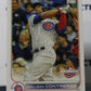 2022 TOPPS OPENING DAY WILLSON CONTRERAS  # 55  CHICAGO CUBS  BASEBALL