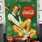 1996 COCA-COLA  SPRINT CELL CARD # 46 ALWAYS COLLECTABLE CALENDAR GIRL COKE AD