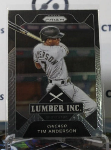 2021 PANINI PRIZM TIM ANDERSON # L16 LUMBER INC. CHICAGO WHITE SOX BASEBALL