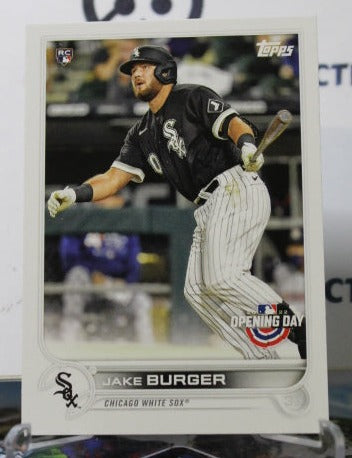 2022 TOPPS OPENING DAY JAKE BURGER # 141 ROOKIE CHICAGO WHITE SOX BASEBALL