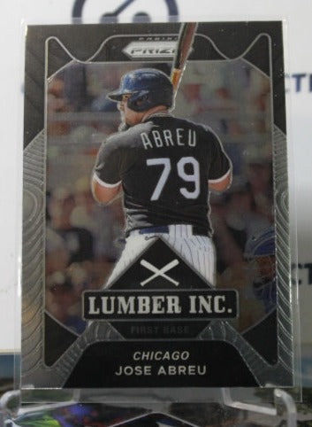 2021 PANINI PRIZM JOSE ABREU # L12 LUMBER INC. CHICAGO WHITE SOX BASEBALL