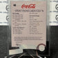 1996 COCA-COLA  SPRINT CELL CARD # 49 ALWAYS COLLECTABLE CHECKLIST COKE AD