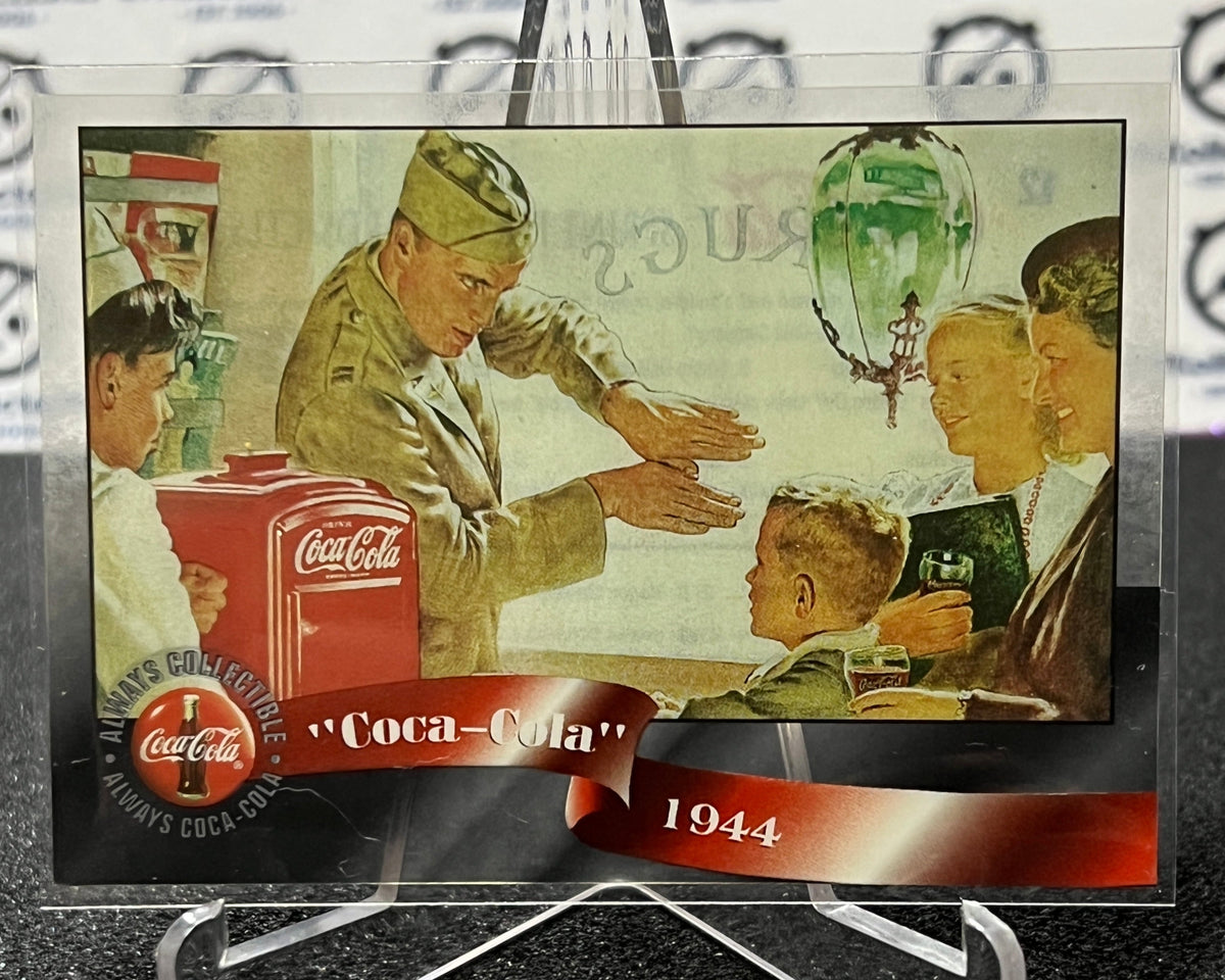 Cola Cell 1996 COCA-COLA SPRINT CELL CARD # 12 ALWAYS COLLECTABLE ARMED FORCES C ...