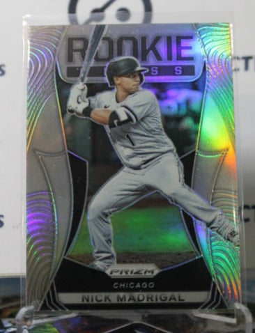 2021 PANINI PRIZM NICK MADRIGAL # RC20 SILVER PRIZM ROOKIE CHICAGO WHITE SOX BASEBALL