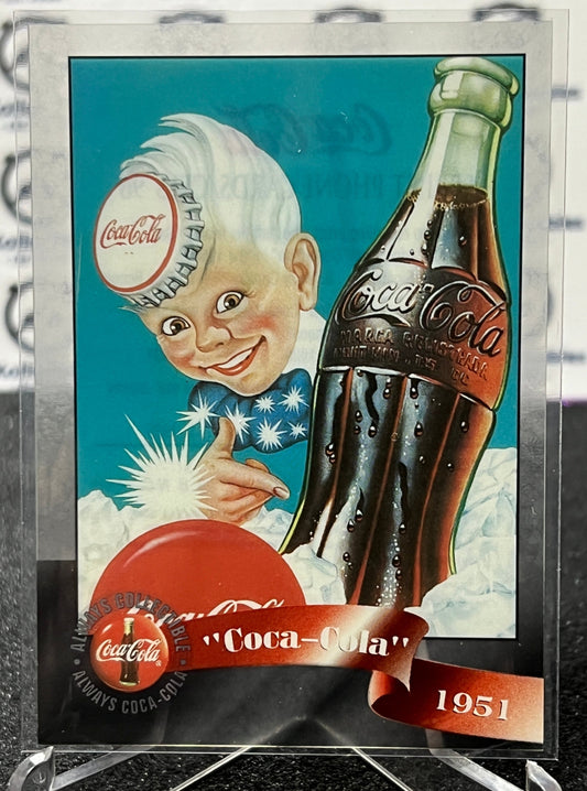 1996 COCA-COLA  SPRINT CELL CARD # 48 ALWAYS COLLECTABLE  COKE AD 1951