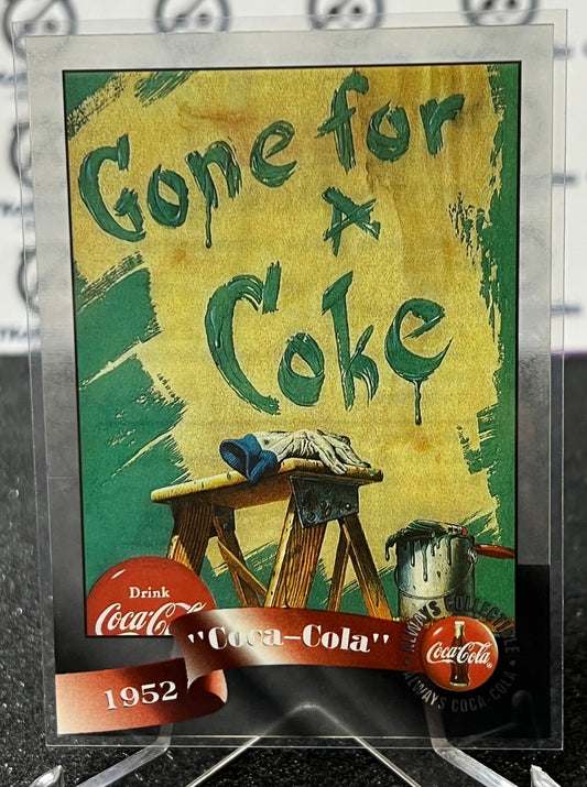 1996 COCA-COLA  SPRINT CELL CARD # 25 ALWAYS COLLECTABLE  COKE AD 1952