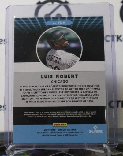 2021 PANINI DONRUSS LUIS ROBERT # TR9 TRENDING GOLD 009/999 CHICAGO WHITE SOX BASEBALL