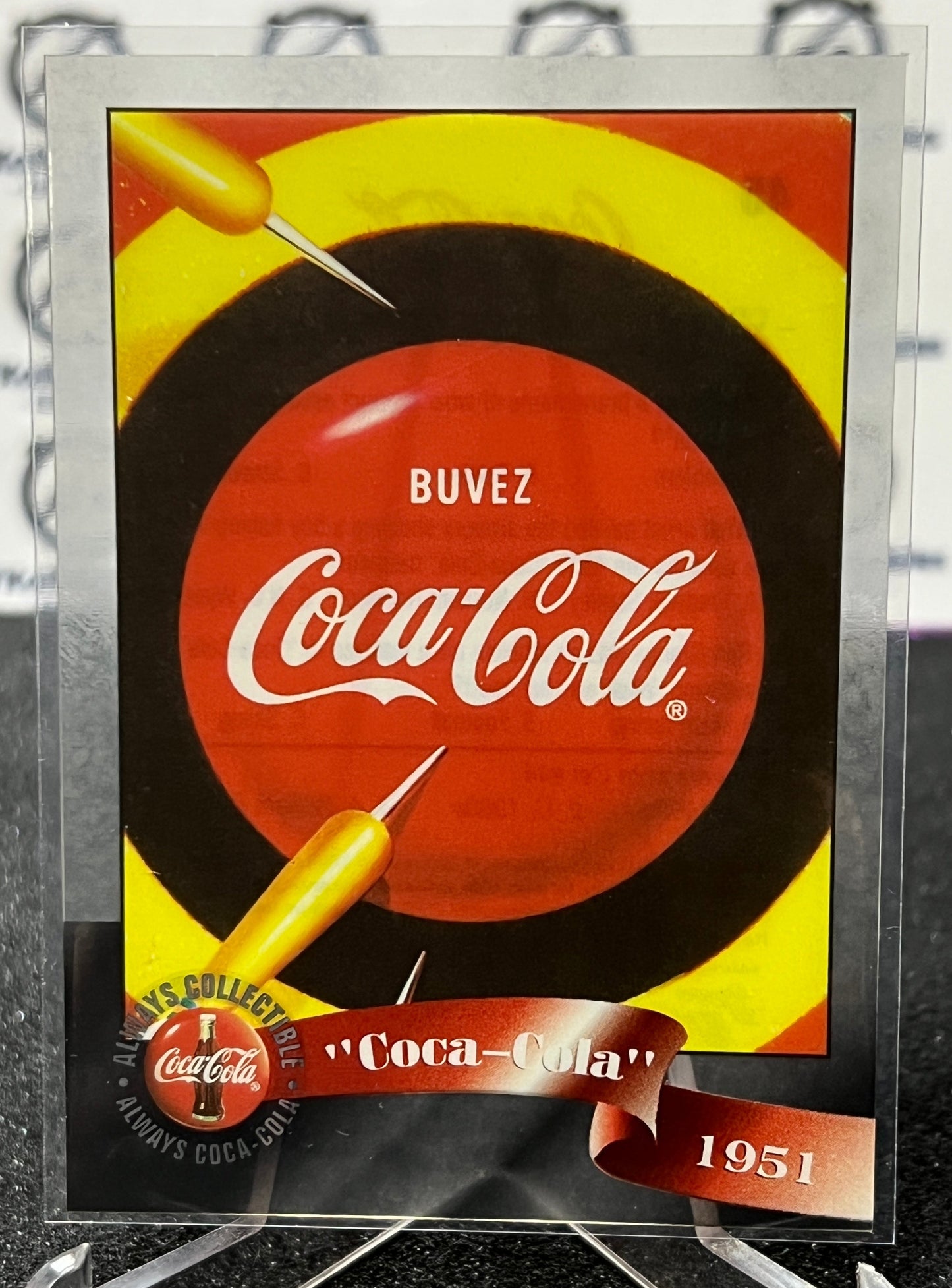 1996 COCA-COLA  SPRINT CELL CARD # 45 ALWAYS COLLECTABLE  COKE AD 1951