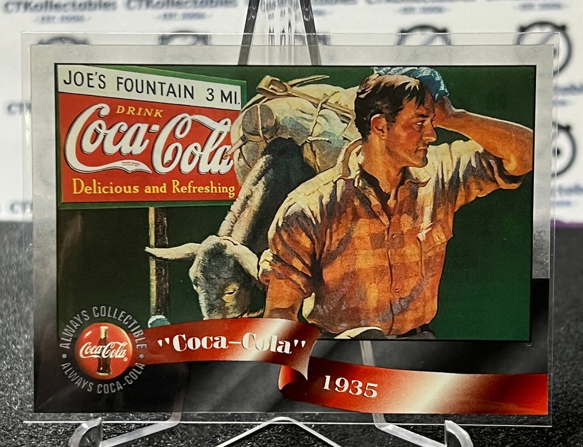 Cola Cell 1996 COCA-COLA SPRINT CELL CARD # 29 ALWAYS COLLECTABLE COKE AD 1935 ...