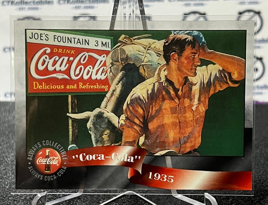 1996 COCA-COLA  SPRINT CELL CARD # 29 ALWAYS COLLECTABLE  COKE AD 1935