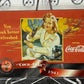 1996 COCA-COLA  SPRINT CELL CARD # 6 ALWAYS COLLECTABLE CALENDAR GIRL COKE AD 1941