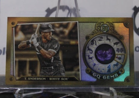 2022 TOPPS GYPSY QUEEN  TIM ANDERSON # GGM-26 GEMS MINI CHICAGO WHITE SOX BASEBALL