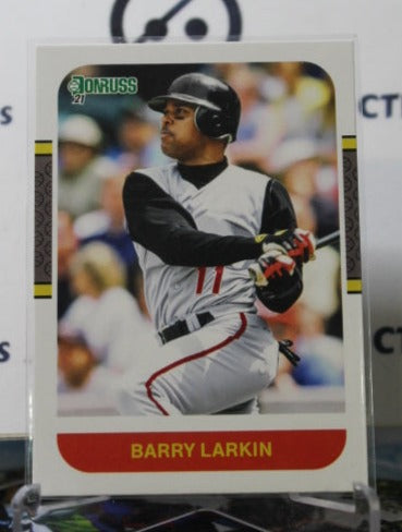 2021 PANINI DONRUSS BARRY LARKIN # 215 RETRO CINCINNATI REDS BASEBALL