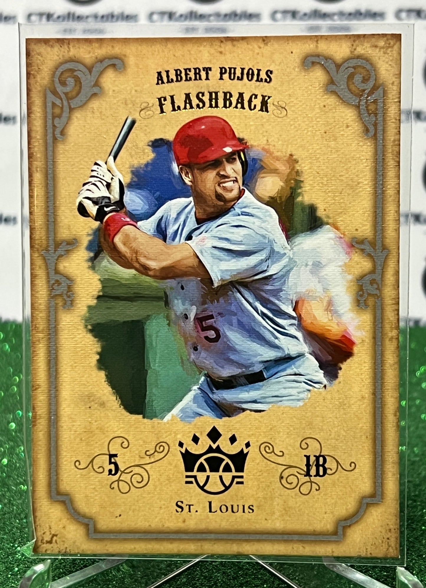 2019 PANINI DIAMOND KINGS ALBERT PUJOLS # DKF-AP FLASHBACK  ST. LOUIS CARDINALS  BASEBALL