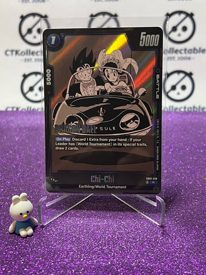 DRAGON BALL SUPER MANGA BOOSTER CHI-CHI # SB01-019 R FOIL CARD 2025