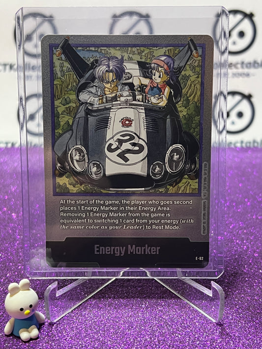 DRAGON BALL SUPER MANGA BOOSTER ENERGY MARKER # E-62 FOIL CARD 2025